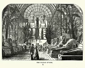 Images Dated 30th May 2017: The Great Exhibition 1851 - The Nubian Court