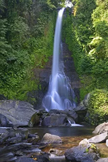 Images Dated 26th July 2014: Great Gitgit Waterfall, Central Bali, Bali, Indonesia