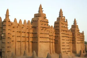 Mali Prints: The Great Mosque of DjennA in morning light