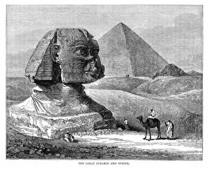 Ancient Egypt Collection: Great Pyramid and Sphinx