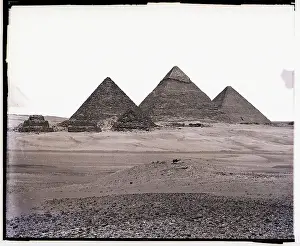 Burial Prints: The Great Pyramids at Giza