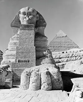 Lac0062 Prints: THE GREAT SPHINX OF GIZA