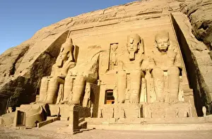 Pharaoh Prints: Great Temple at Abu Simbel, Egypt