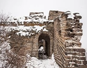 Images Dated 17th March 2012: great wall of china in winter