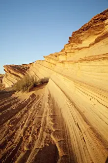 Fell Prints: Great Wall, Water Holes Canyon, Utah, USA
