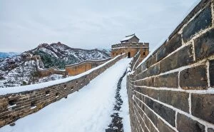 Images Dated 7th November 2015: Great Wall in winter