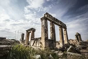 Cloudy Sky Collection: Greco-Roman ruins