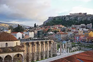 The Acropolis Of Athens Prints: Greece, Athens, Acropolis