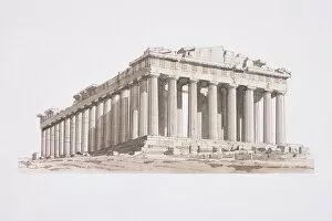 Mythology Gallery: Greece, Athens, the Acropolis or Parthenon