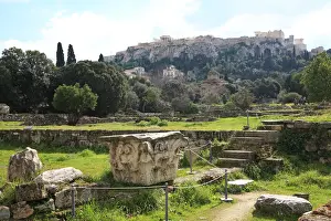 The Acropolis Of Athens Prints: Greece, Athens, Ancient Agora