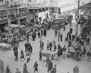 Everyday Scene Prints: Greek Market