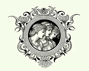 Greek Mythology Decor Prints Gallery: Greek mythology, The Muses