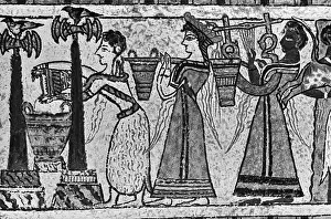 Coffin Prints: Greek Painting Of Sacrificial Scene