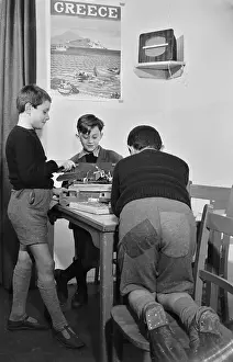 Greek War Orphans in their New English Foster Home