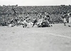Green Bay Packers Beating New York Giants Football Team