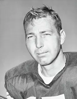 Quarterback Prints: Green Bay Quarterback Bart Star