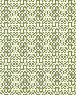 Wrapping Paper Prints: Green and Blue Dot Pattern