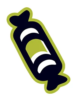 Unhealthy Eating Gallery: Green Candy