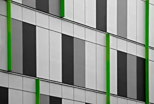 Green Metal Wall Design