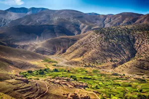 North Africa Collection: Green Mountain Valley