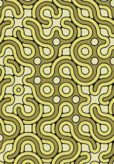Curve Collection: Green Pattern