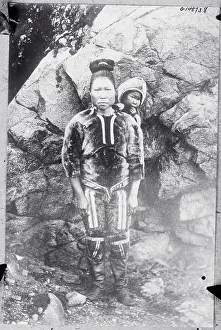 Greenland Prints: Greenland Woman with Her Infant