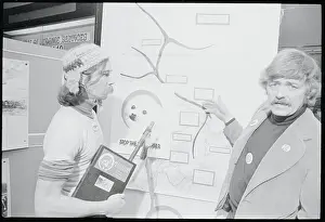 Seal Prints: Greenpeace Organizers and Poster