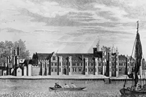 Royalty Black Prints: Greenwich Palace