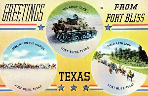 Tank Prints: Greetings from Fort Bliss, Texas