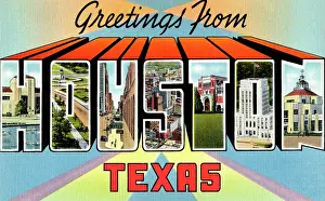Houston Prints: Greetings from Houston, Texas