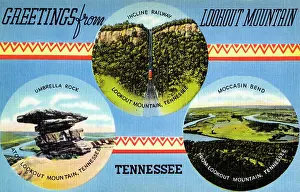 Lookout Prints: Greetings from Lookout Mountain, Tennessee