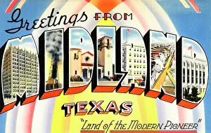 Midland Prints: Greetings from Midland, Texas