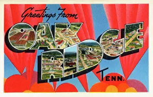 Oak Ridge Prints: Greetings from Oak Ridge, Tenn