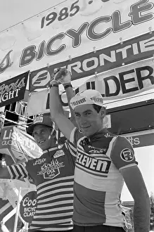 Nevada Prints: Greg Lemond Raises Doug Shapiro's Hand