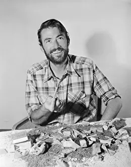 Gregory Peck with Beard