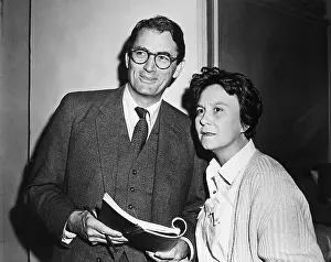 Script Prints: Gregory Peck and Harper Lee on Set of To Kill a Mockingbird