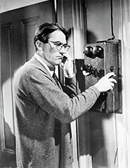 Lawyer Prints: Gregory Peck in To Kill A Mockingbird