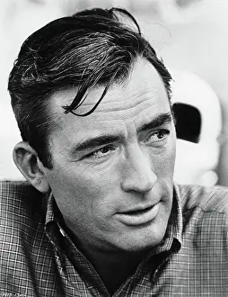 Gregory Peck Looking to the Side