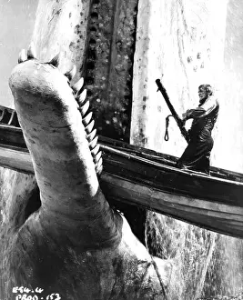 Lac0048 Prints: Gregory Peck In Moby Dick