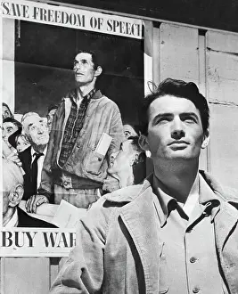 Patriot Prints: Gregory Peck and War Bond Poster