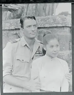 Burmese Prints: Gregory Peck and Win Min Than in The Purple Plain