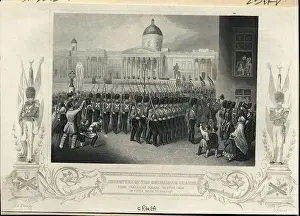 Crimea Prints: Grenadier Guards Depart Trafalgar Square