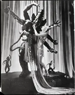 Demon Prints: Greta Garbo in Mata Hari Hugging Demon