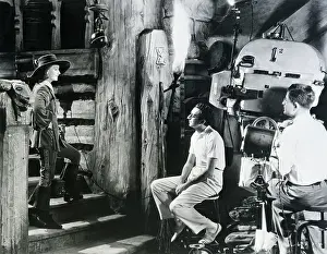 Filming Prints: Greta Garbo With Rouben Mamoulian on Movie Set