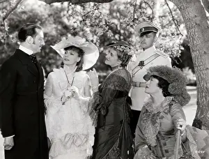May Robson Prints: Greta Garbo Talking with Fellow Actors