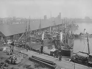 March Prints: Grimsby Harbour