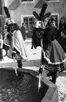 Parades And Processions Prints: Grotesque Characters