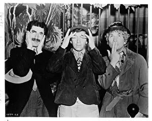 Lac0050 Prints: Groucho Marx In Monkey Business