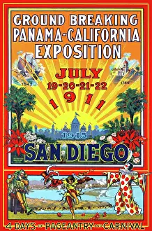 Carnival Prints: Ground breaking Panama-California exposition
