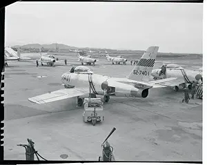 Ground Crews Checking Aircraft